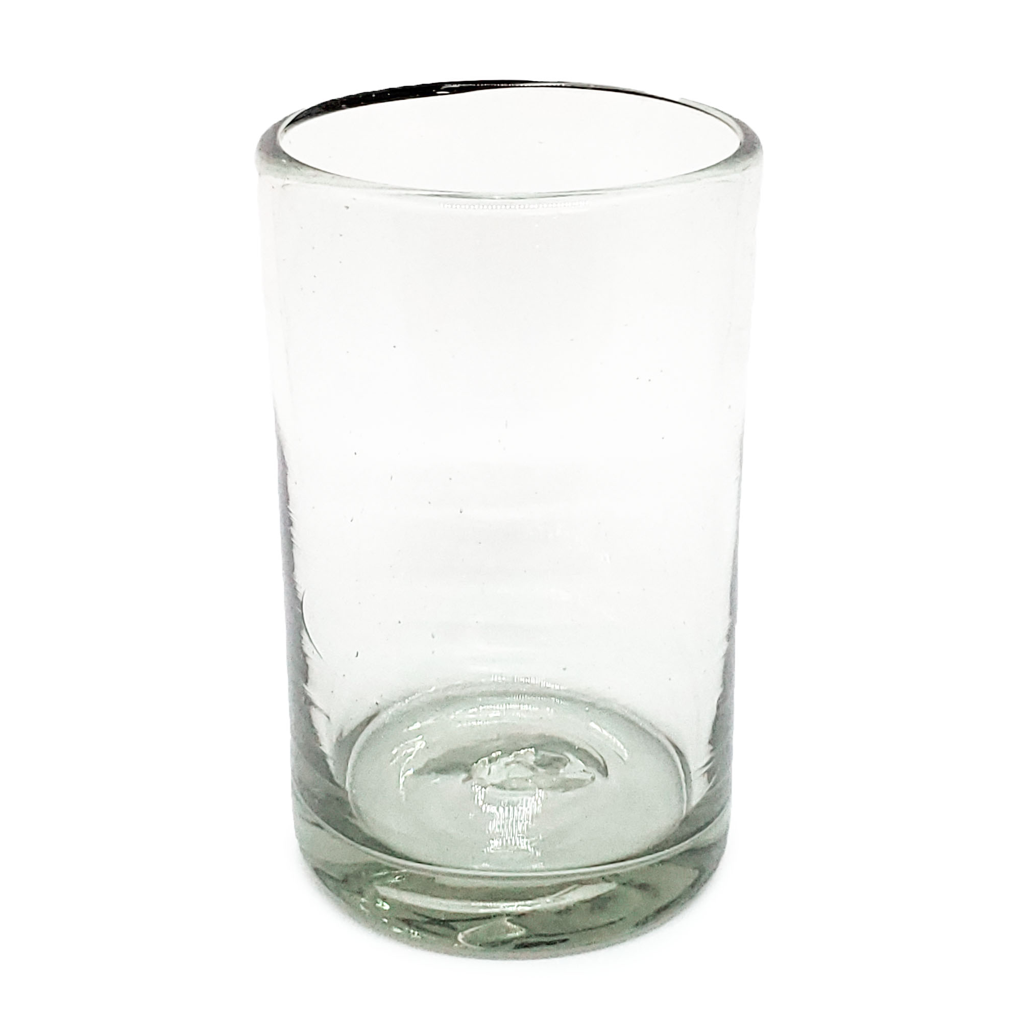 MEXICAN GLASSWARE / Clear 14 oz Drinking Glasses 